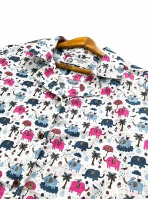Printed Half Sleeve Women Shirt - ES-WMN-NP-03-24-4